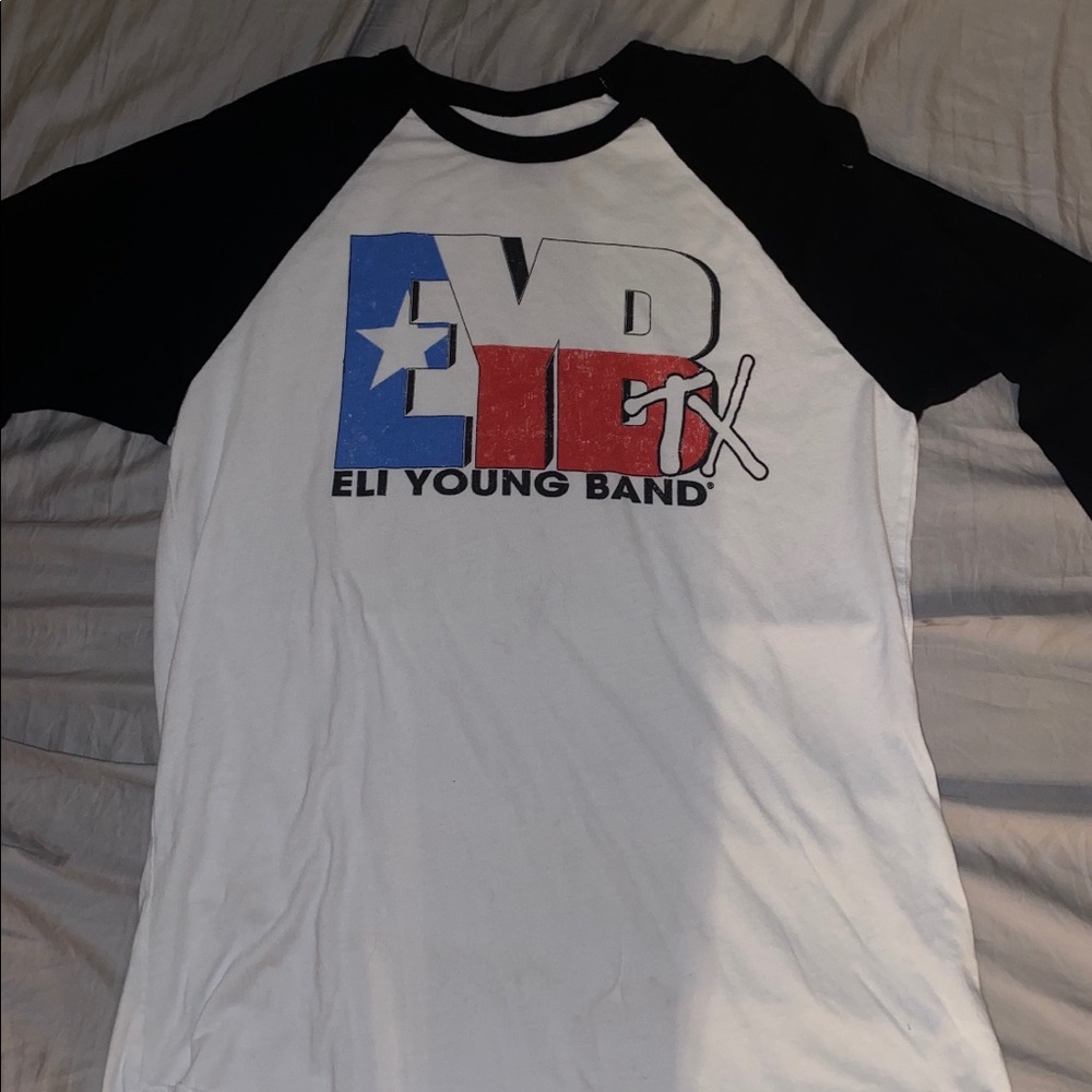 Eli Young Band baseball tee